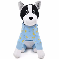 us shipping pet clothes comfortable flimsy jumpsuits for puppy cat spring autumn available 2 colors size smlxl pet apparel
