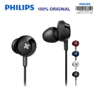 Philips SHE4305 3,5 мм наушники-вкладыши с шумоподавлением стерео бас гарнитура для официального тестирования Xiaomi