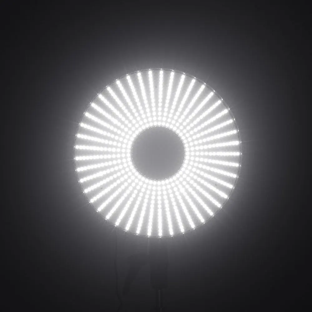 Falcon Eyes 630 LED Кольцо Свет Лампы Затемнения 3000 К 7000 двухцветная Цветовая Температура