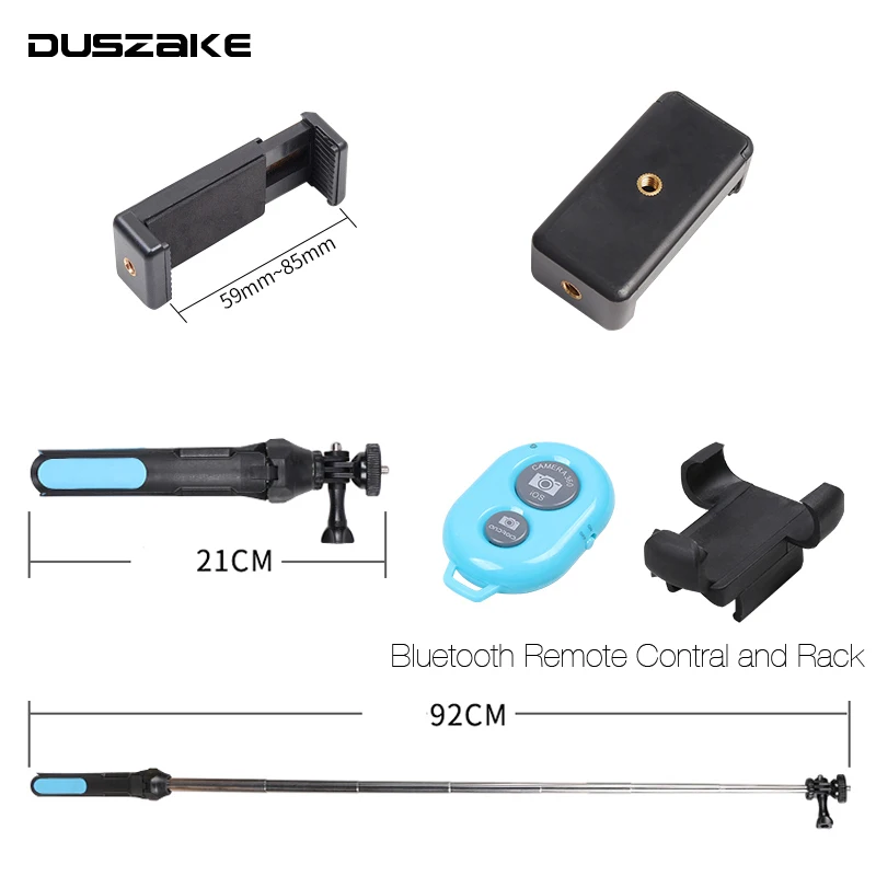 Селфи палка DUSZAKE Bluetooth штатив для Xiaomi Беспроводной монопод телефона мини селфи