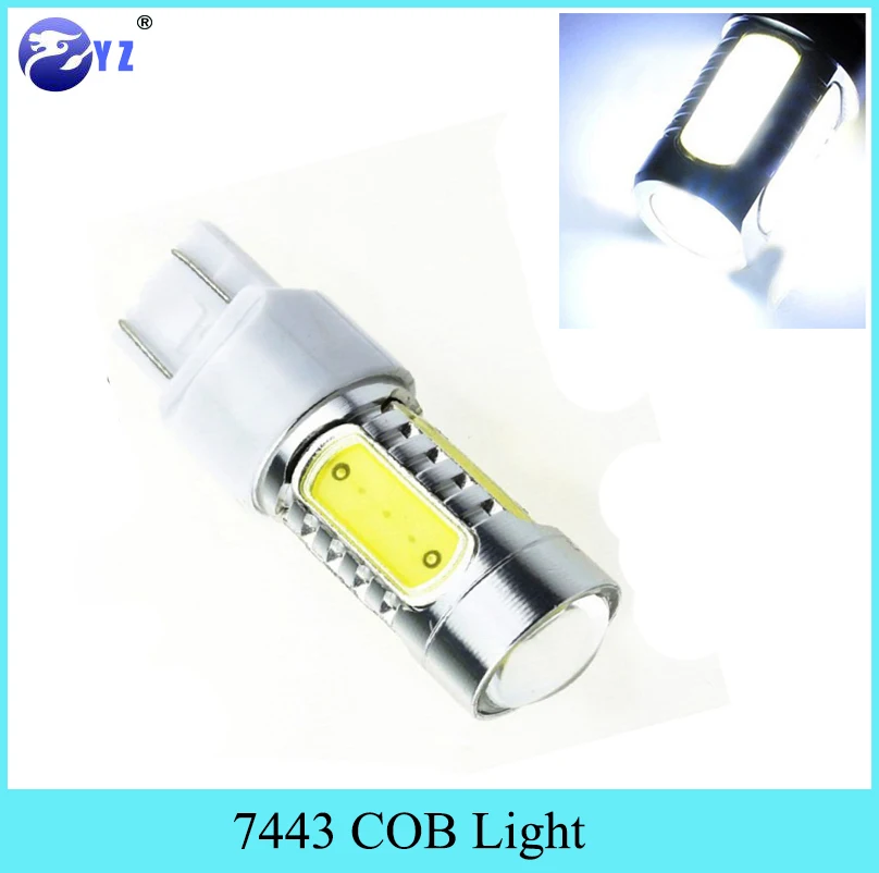 2 шт. стоп сигналы T20 7443 7440 W21 WY21W 7444 5 COB|wy21w cob|led light car cobcar brake |