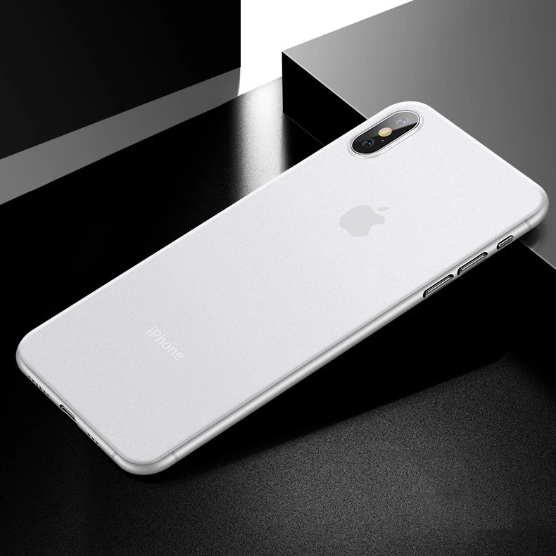 0,3 мм ультра тонкий чехол для телефона для Iphone 11 Pro Xs Max Xr X 8 7 6s 6 5S Plus Жесткий Pc матовый прозрачный чехол для телефона тонкий