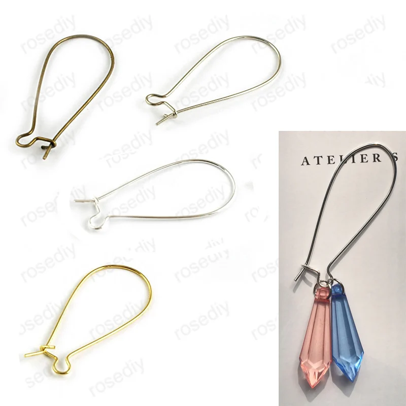 Металлические серьги клипсы 20 шт./лот|earring hooks|hook claspclasp findings |