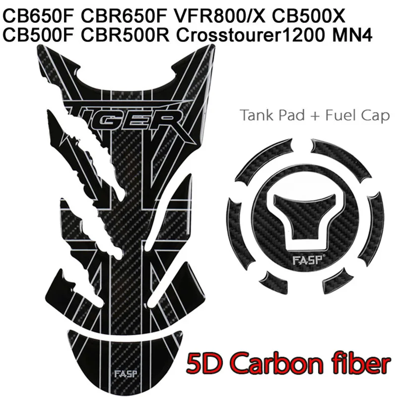 Для CB650F CBR650F VFR800/X CB500X CB500F CBR500R Crosstourer1200 MN4 крышка топливного бака наклейка накладка