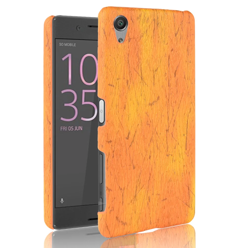 Новый чехол subin для Sony Xperia X из искусственной кожи с текстурой древесины