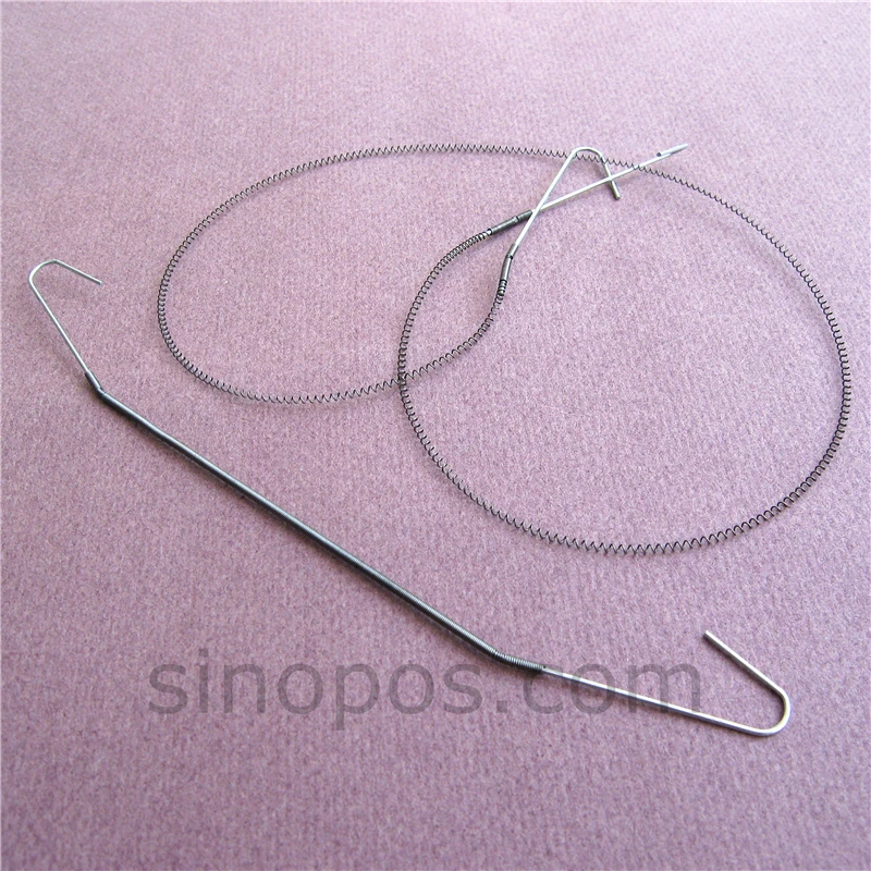 Металлический пружинный двойной крючок потолочный баннер вешалка для плаката