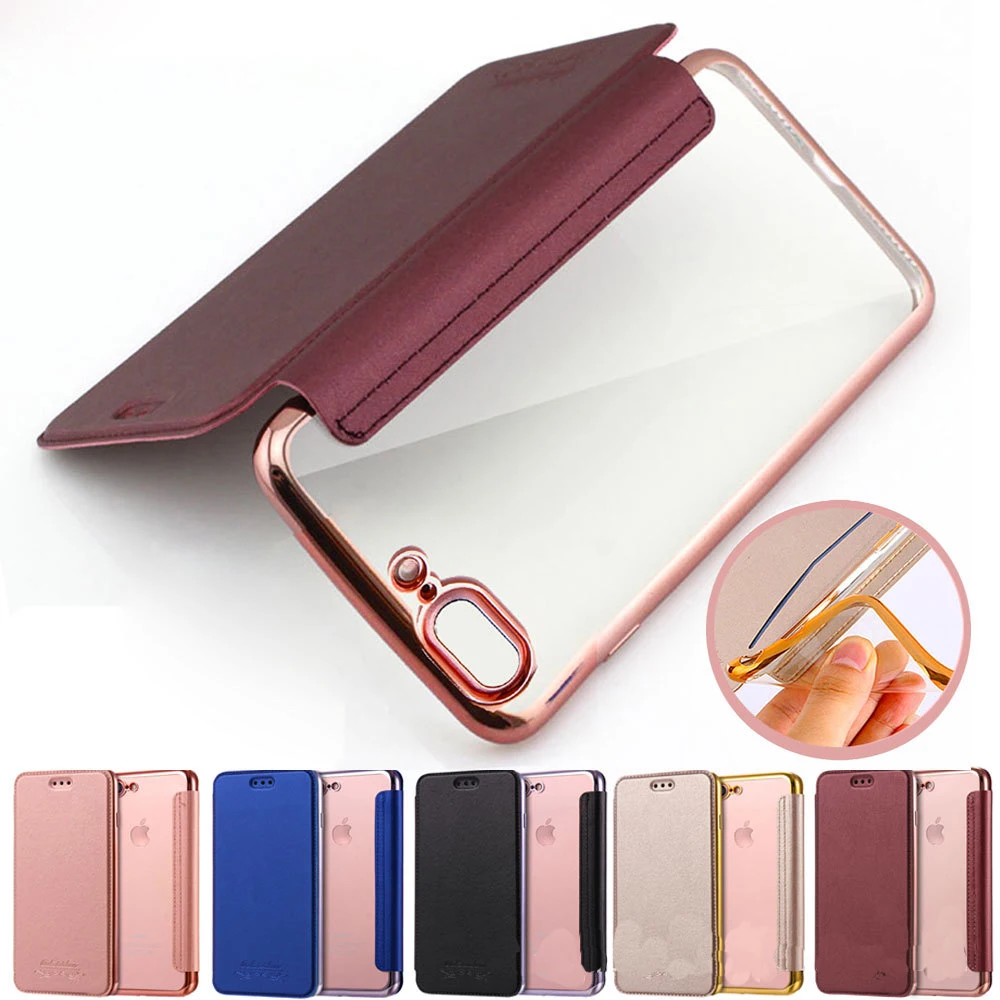 Роскошный чехол-бумажник с покрытием для iPhone 11 Pro Max XS XR X 8 7 6 6S Plus TPU прозрачный из искусственной кожи флип-Чехлы с подставкой-держателем