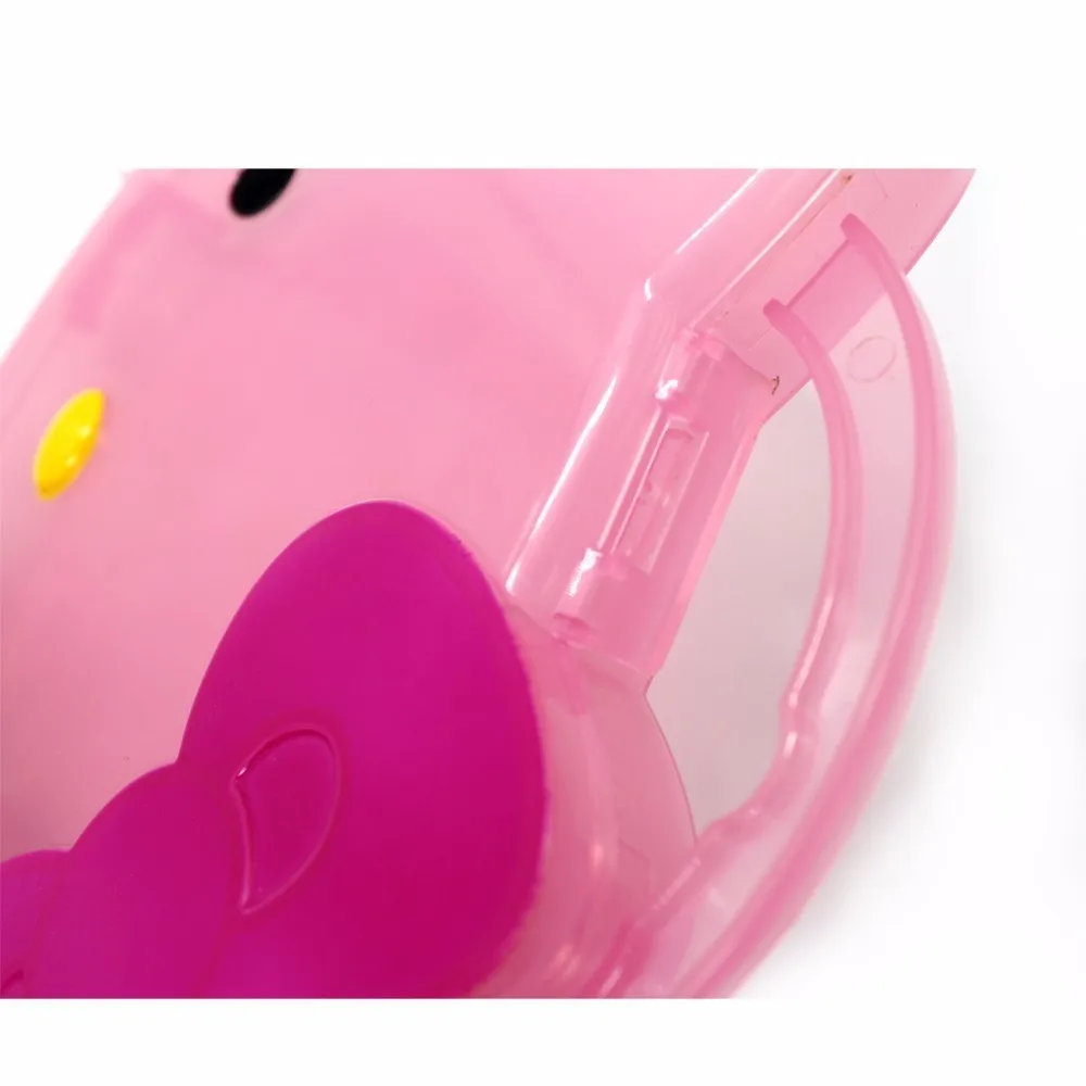 Hello Kitty1 stationery kawaii pink girl cute storage multifunction pencil box office school supplies staionery plastic case NEW |