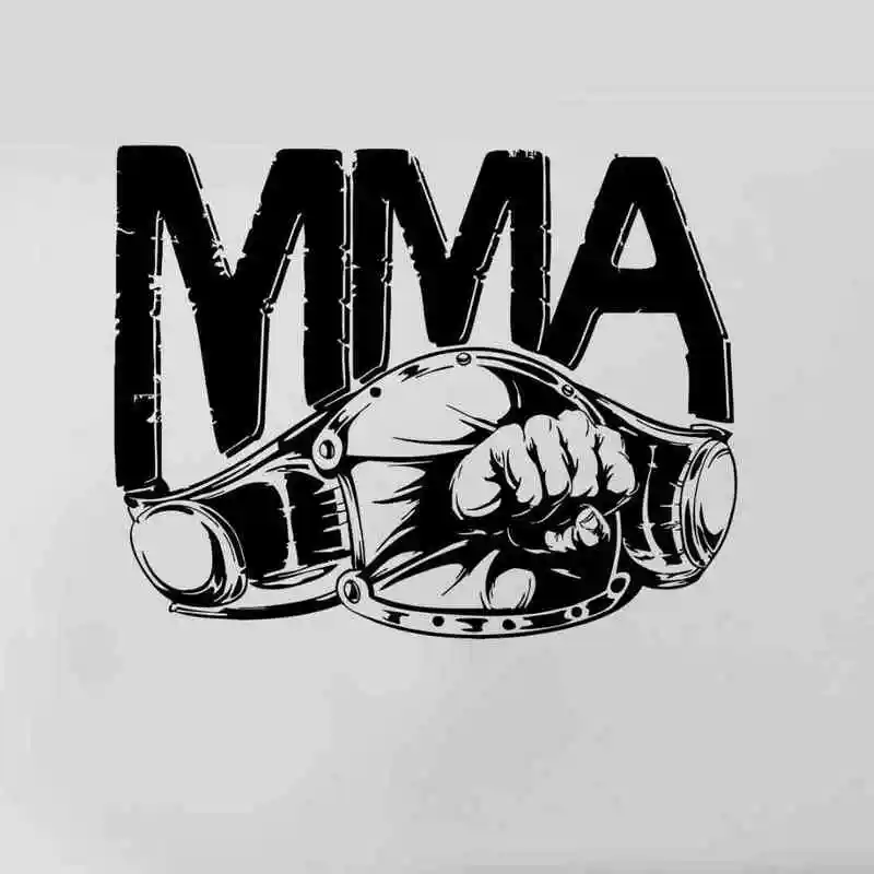 Автомобильная наклейка MMA клубный стикер Boxer виниловый декор для боевых искусств