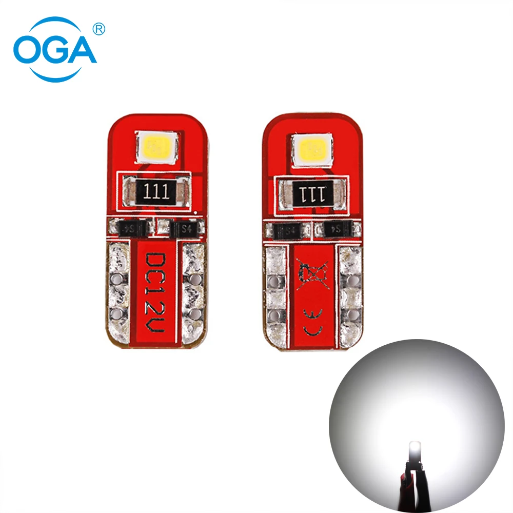 2 шт. светодиодные лампы T10 SMD 168 194 DC 12 В|Сигнальная лампа| |