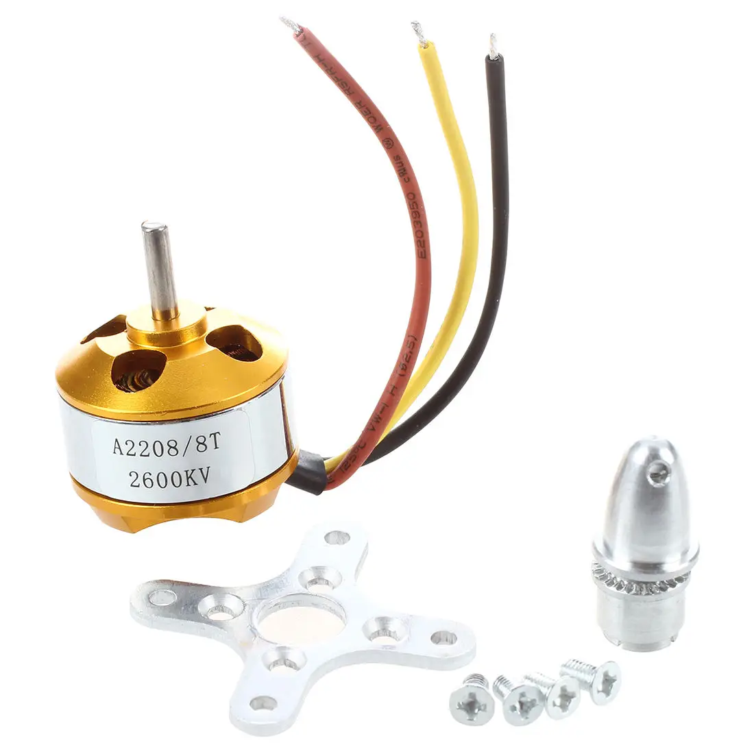 ABWE Лучшая Продажа 2600KV скорость вращения бесщеточный Outrunner двигатель для RC