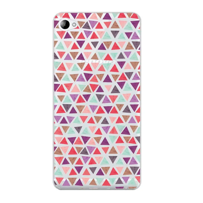 Мягкий прозрачный чехол из ТПУ с цветочным рисунком для Lenovo S60 S90 A2010 A1000 A5000 A7000 K4