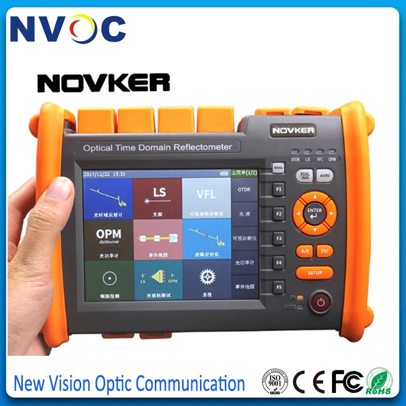 Оптический временной домен рефлектометр NK5600 SM OTDR 1310 1550nm 30/32 дБ Novker ручной