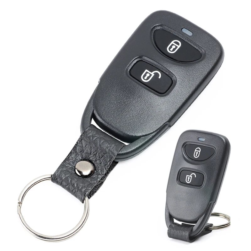 KEYECU 434 МГц FCC: SEKS 07TX Smart Keyless вход 2 кнопки дистанционный ключ брелок от машины для Kia