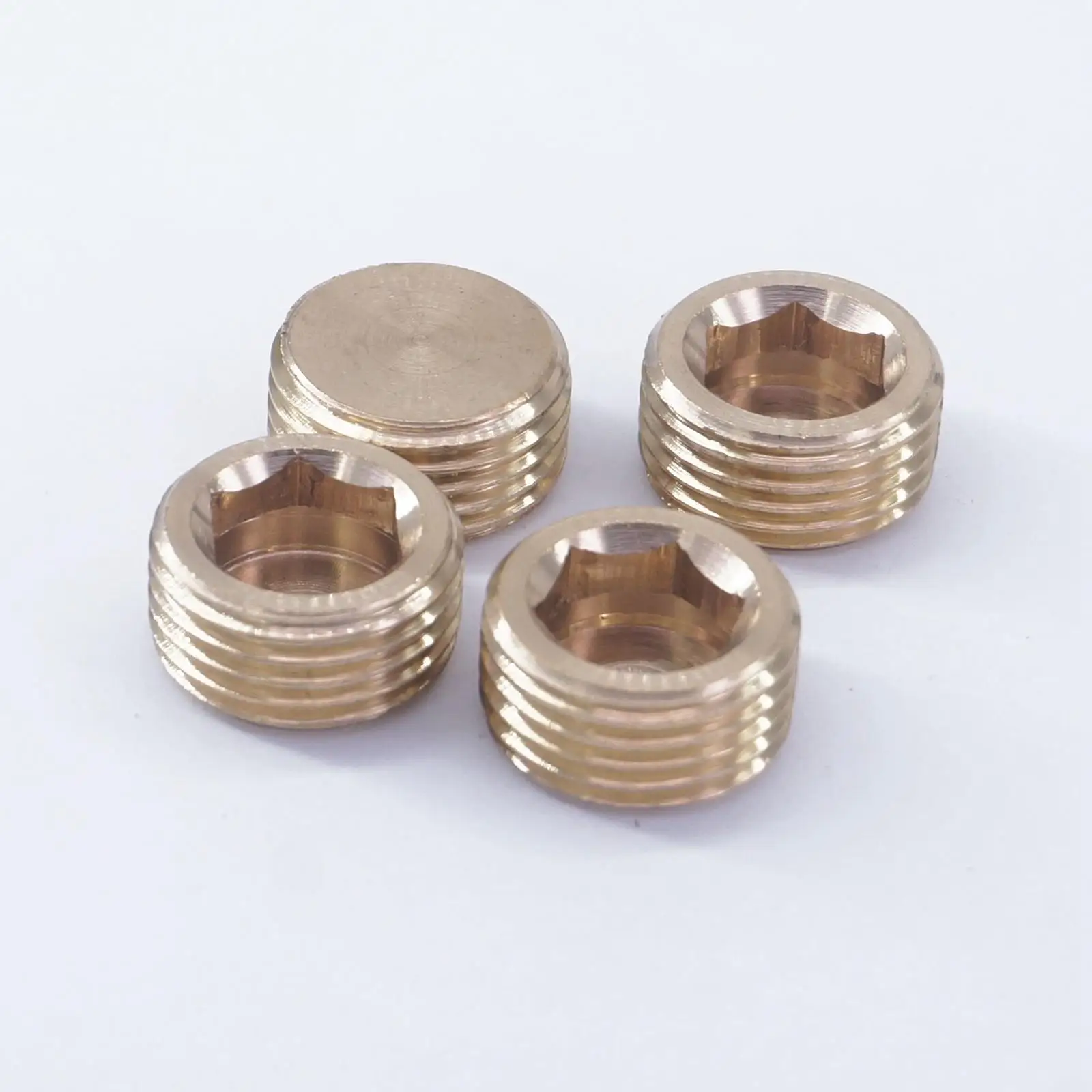 1/2&quot BSPP male Thread Brass Pipe Countersunk Plug Internal hex head socket Allen Head fittings | Обустройство дома
