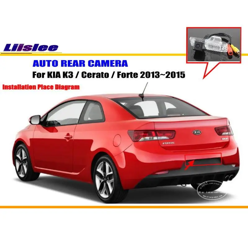 Камера заднего вида для KIA K3/Cerato/Форте 2013 2014 2015 авто использования парковочной