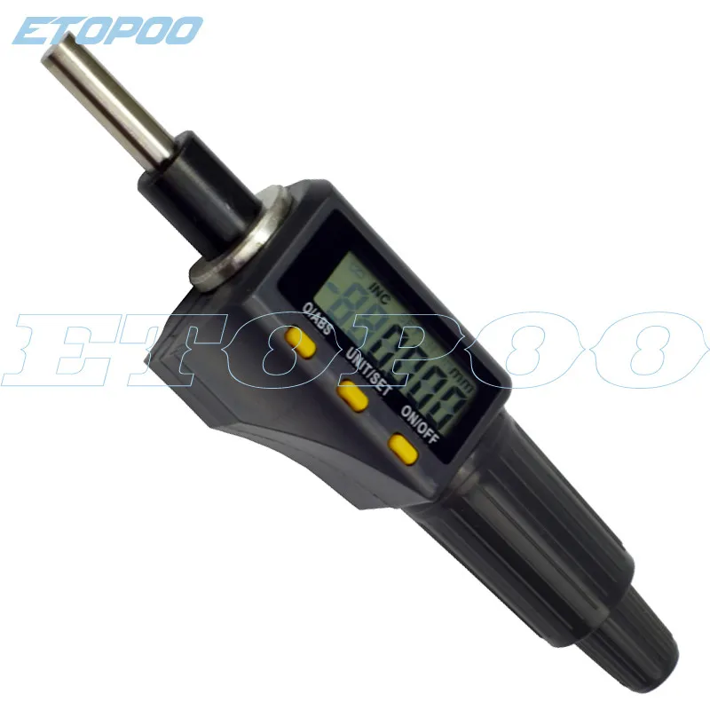 micrometer head 0-25 мм Электронный микрометр головка дюйма/метрическое преобразование 0,0000" Разрешение цифровой толщина микрометра Калибр - Цвет: micrometer head