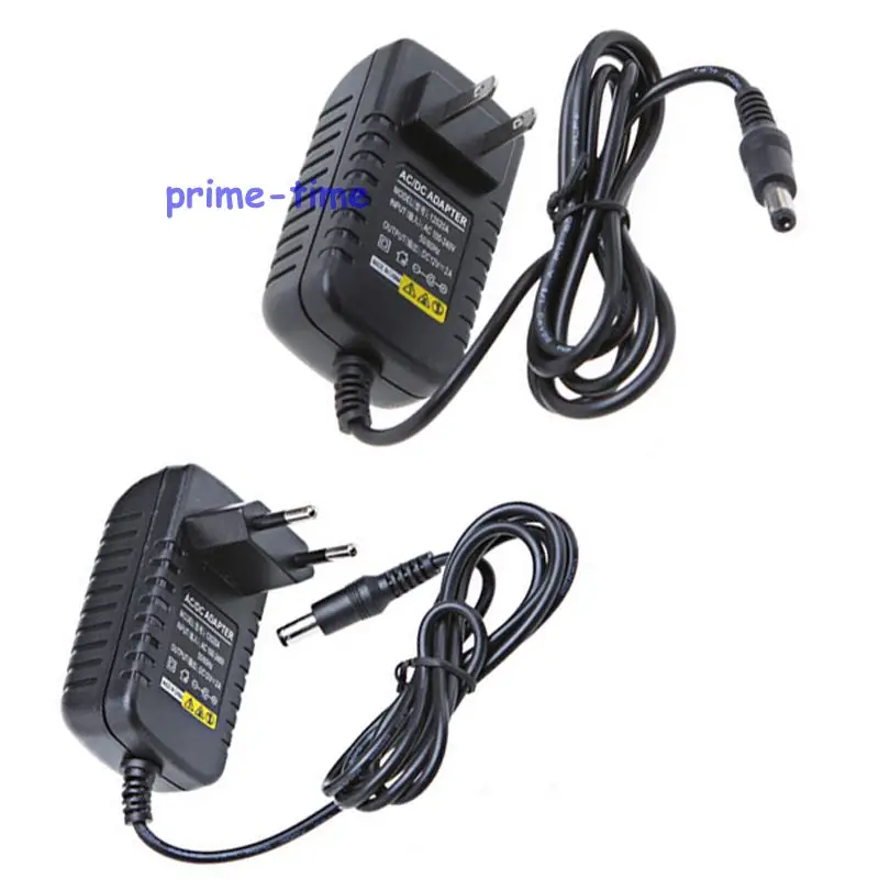 

12V 2A Power Adapter AC 100-240V to DC 12V 2A Converter Switching Power Supply Charger For LED Strip Light EU Plug US Plug