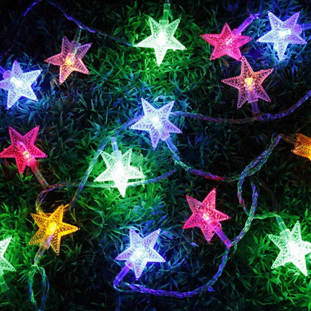 10 м 60LED USB звезда Рождество Свадьба вечерние Декор открытый Сказочный светильник |
