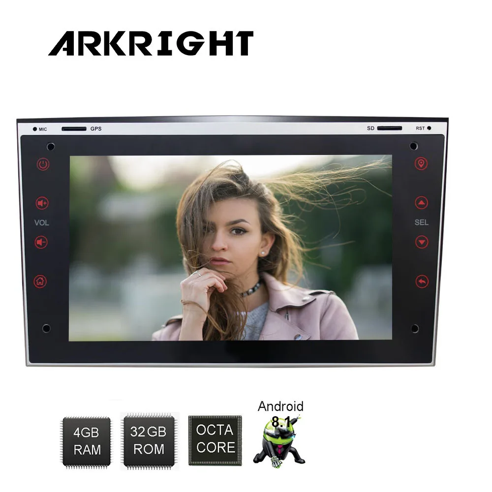Автомобильный мультимедийный плеер стерео-система на Android 8 1 с 7 &quotэкраном GPS