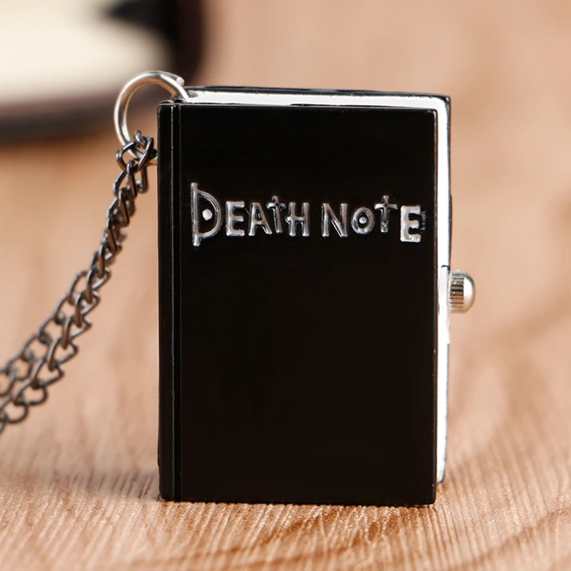 Повседневные Death Note книга Форма Для мужчин женщин прямоугольник карманные часы