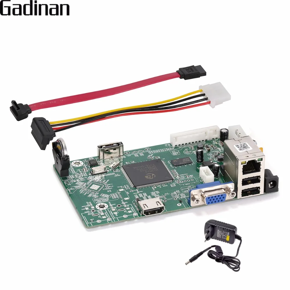 GADINAN 1080 P 4CH безопасности сети плата рекордера DIY NVR p/8CH 960 HDMI ONVIF оповещения по