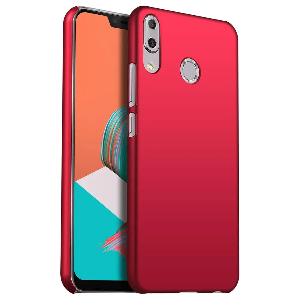 Красный Роскошный пластиковый матовый чехол для телефона Asus Zenfone 5 ZE620KL, Жесткий Чехол из поликарбоната, чехол для Asus Zenfone 5 ZE620KL, полный чехол, чехол для телефона из поликарбоната - Цвет: Красный