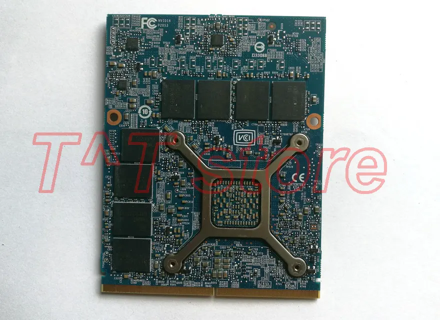 Оригинальная GTX880M GTX 880M GDDR5 GPU VGA плата для P157SM P151SM P150SM P170SM P177SM P375SM-A P570SM 6-71-P370L-D02 |