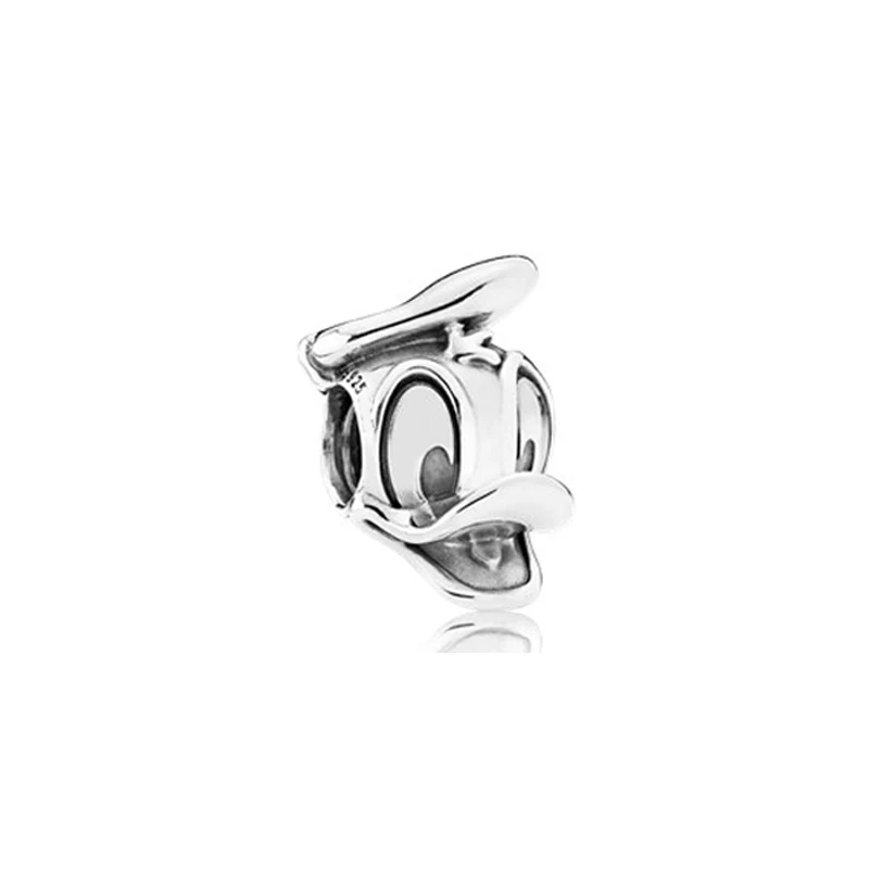 YYF оригинальный 100% S925 Classic Silver Микки с жемчугом одежда для детей DIY Браслет