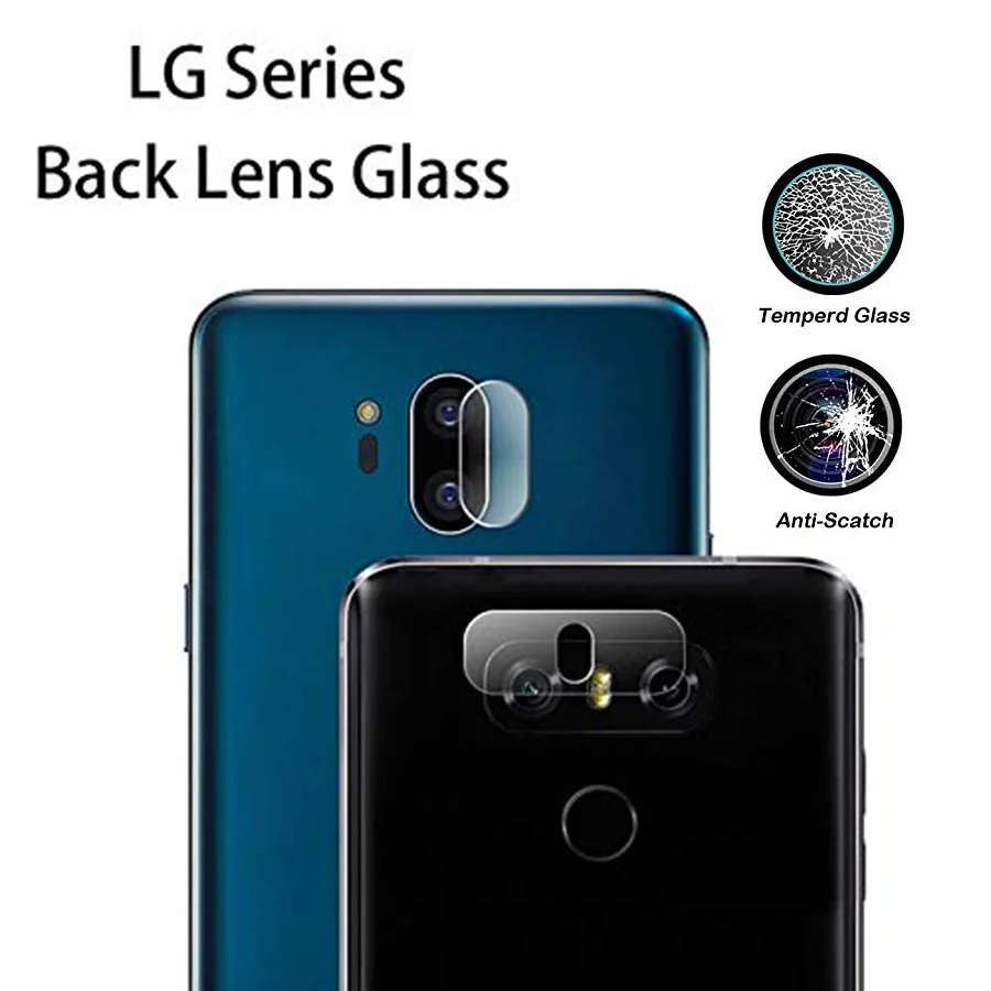 2.5D прозрачная задняя крышка объектива камеры закаленное стекло для LG G7 G6 G5 SE V40 V35
