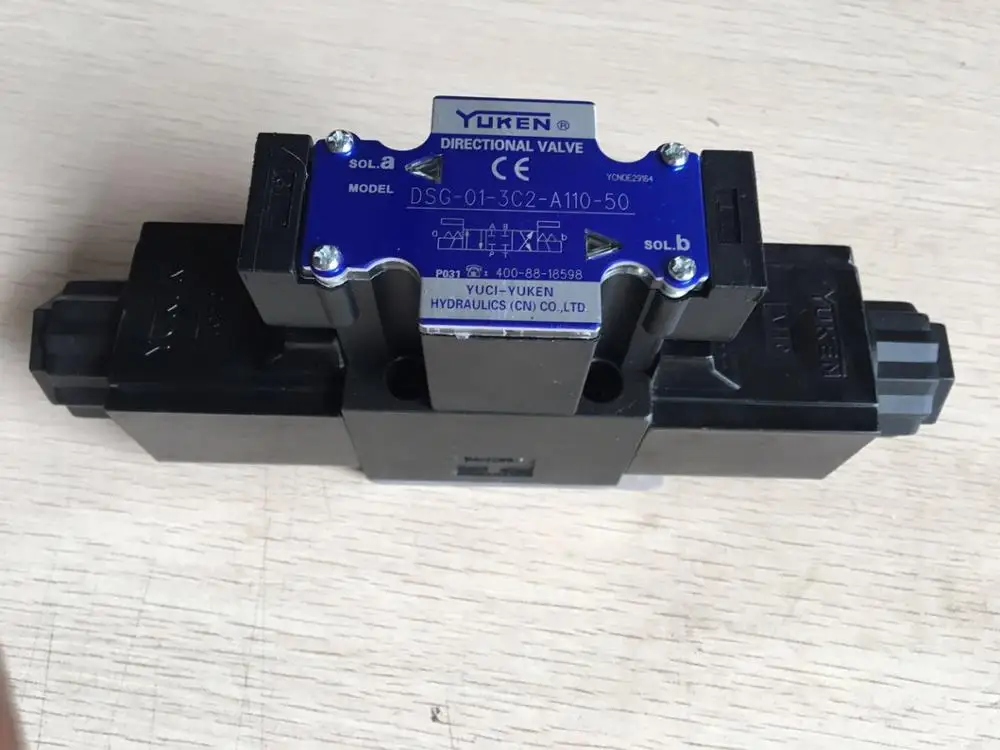 YUCI YUKEN гидравлический клапан DSG 01 3C2 A100 50 A110 высокого давления A220 3C4 50|yuken hydraulic valve|high