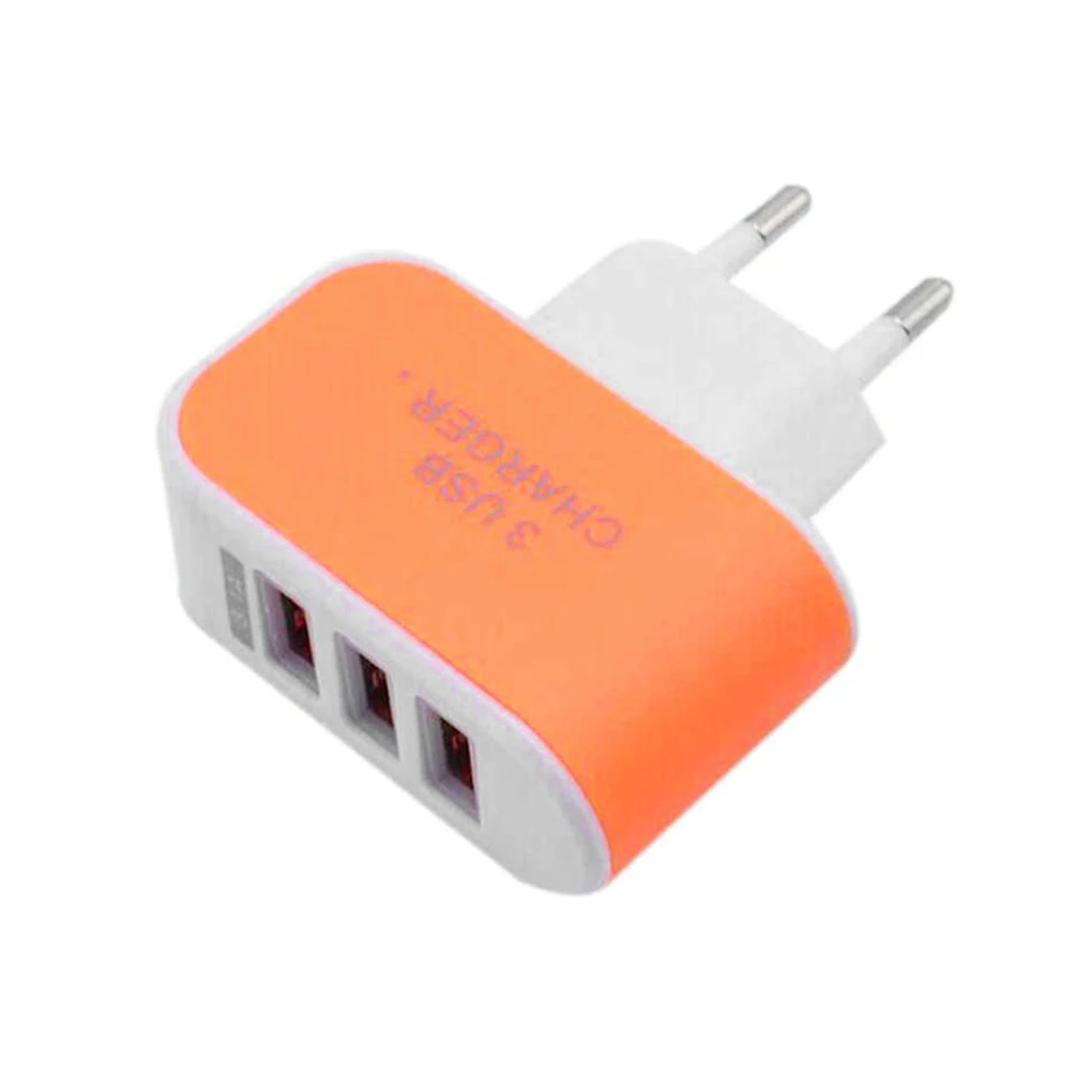 NO.4 Настенное зарядное устройство EU/US с 3 портами USB зарядное устройство для путешествий AC зарядное устройство s адаптер для iPhone для Xiaomi для samsung - Тип штекера: NO.4