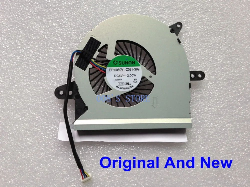 Новый ноутбук Процессор охлаждающий вентилятор Cooler подходит для ASUS X401U X501U X401V X501V