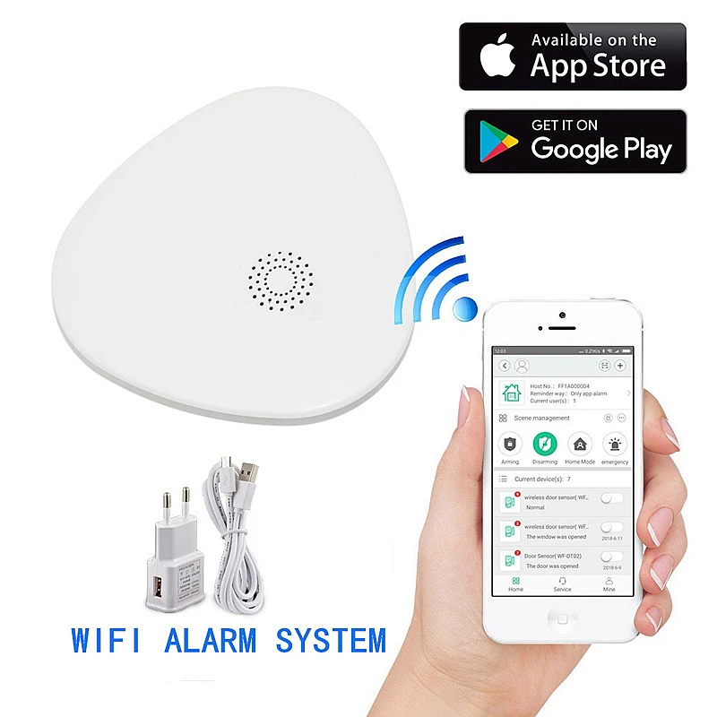 Home Automation smart plug Wifi home security alarm system Smart remote control switch linkage sensors | Безопасность и защита