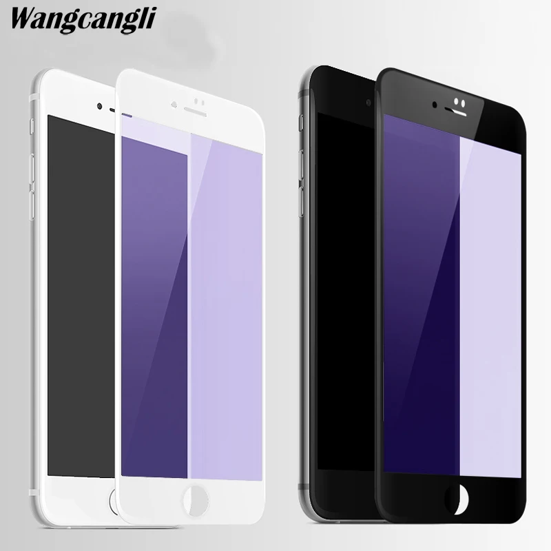Закаленное стекло с защитой от синего света для iphone 6 полноэкранное защитное