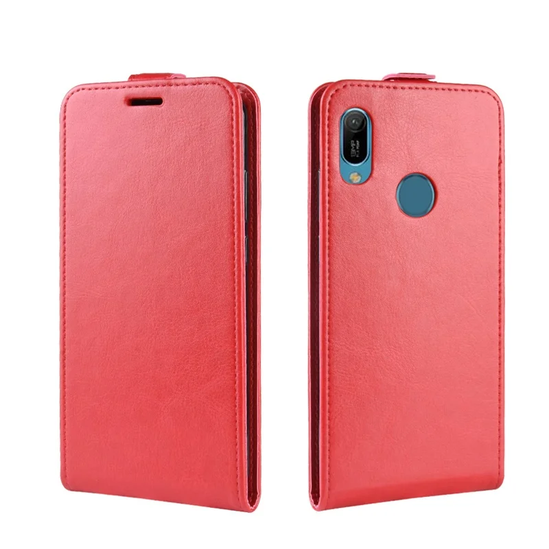 Для Huawei Y6 2019 MRD-LX1 Чехол-Кошелек Флип кожаный защитный чехол для телефона Y62019 couqe