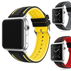 Ремешок силиконовый для Apple Watch 4 Band Series 4 1 2 3