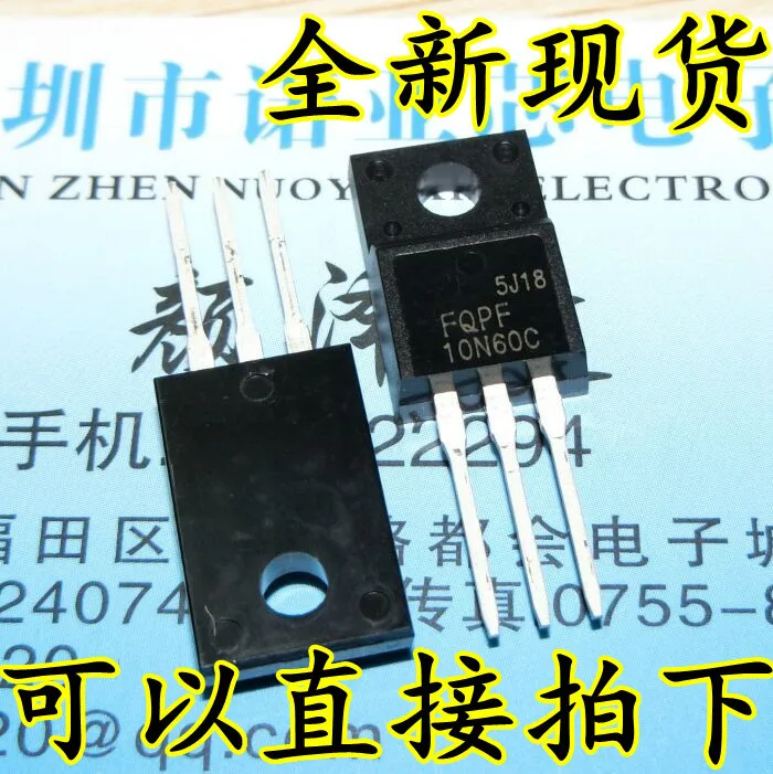 10 шт./лот FQPF10N60C TO-220 10N60C 10N60 TO220 MOS FET транзистор