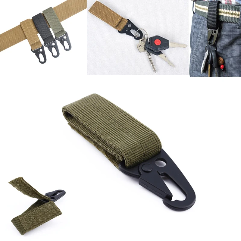 Зажим для ремня Molle лямка рюкзака застежка отдыха на открытом воздухе карабин