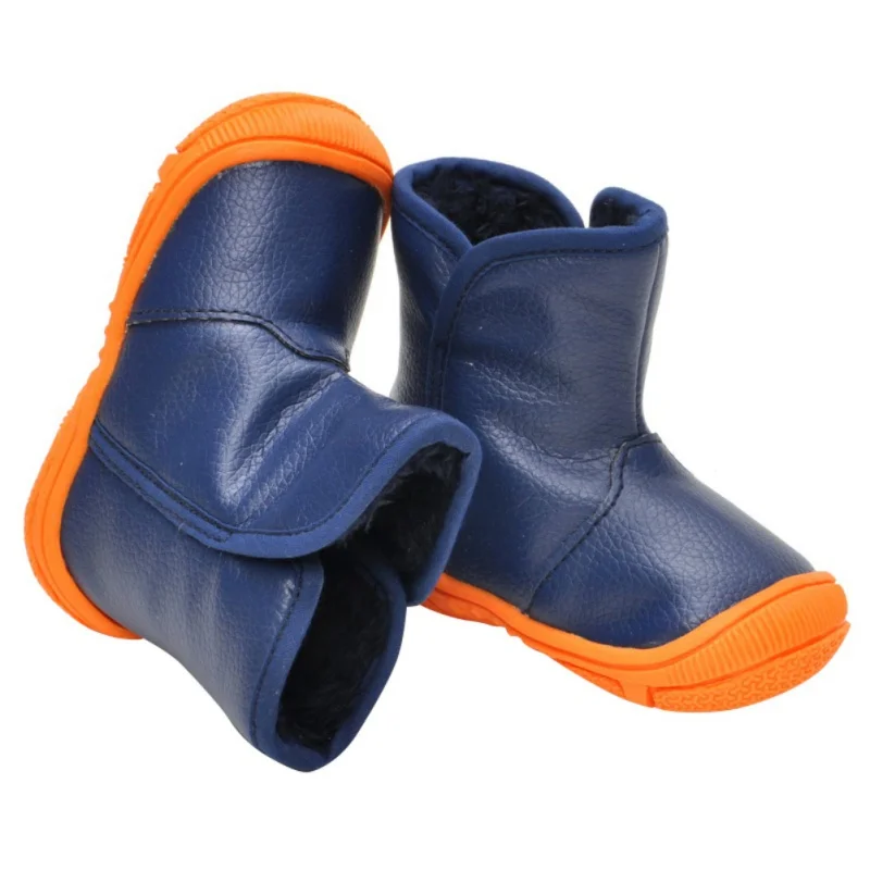 Водонепроницаемые ботинки для мальчиков и девочек детские Нескользящие с мягкой