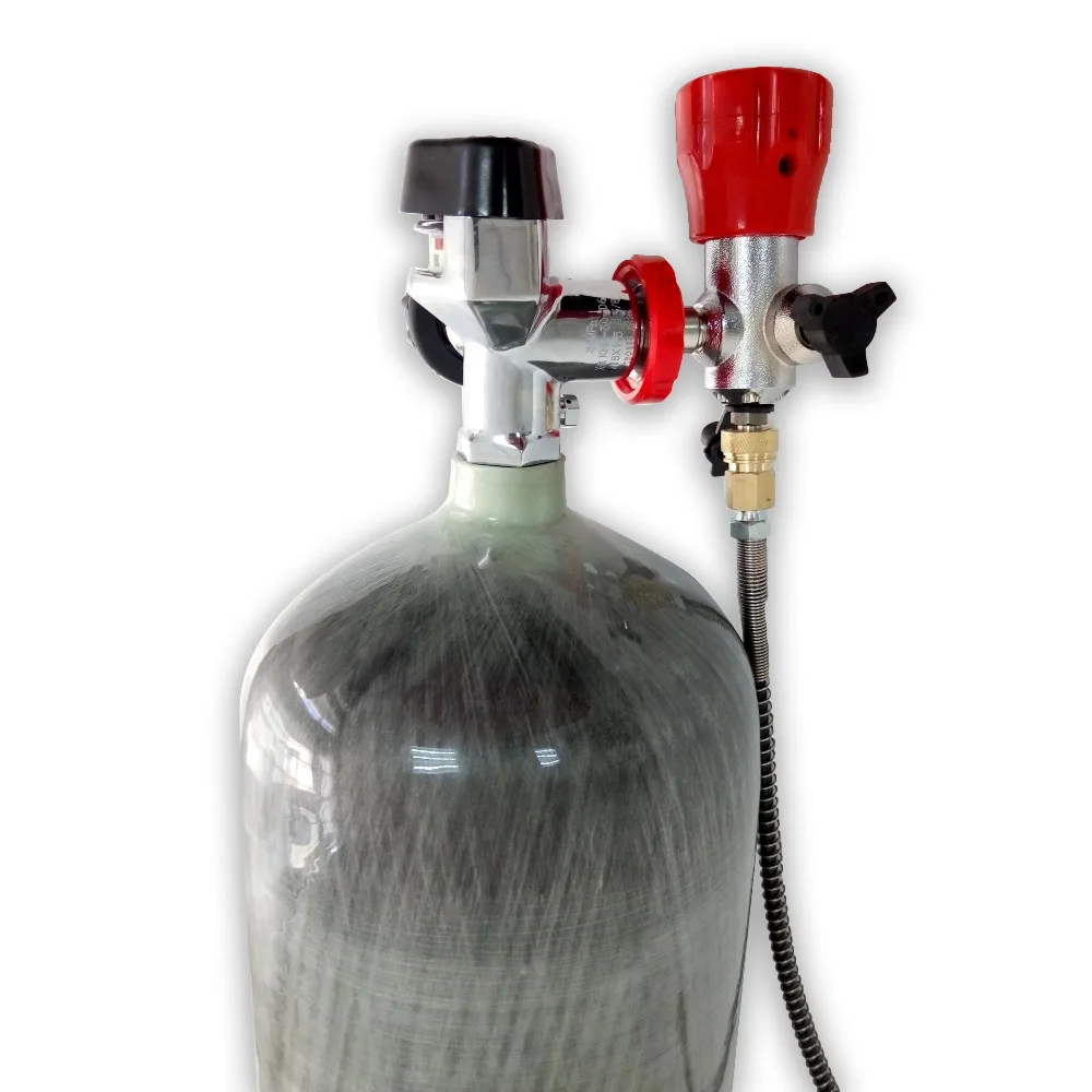 AC109201 9L Hpa Пейнтбольный бак 4500Psi Pcp воздушная винтовка Airsoft Condor сжатого воздуха