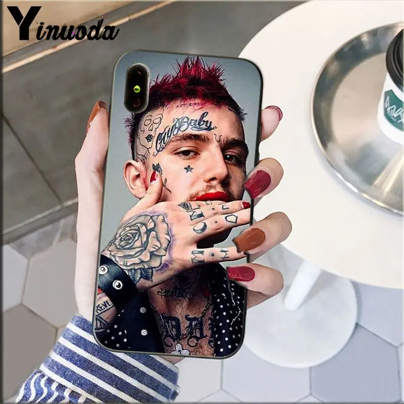 Yinuoda Lil Peep Bo чехол для телефона высокого качества iPhone X XS MAX 6 6s 7 7plus 8 8Plus 5 5S SE