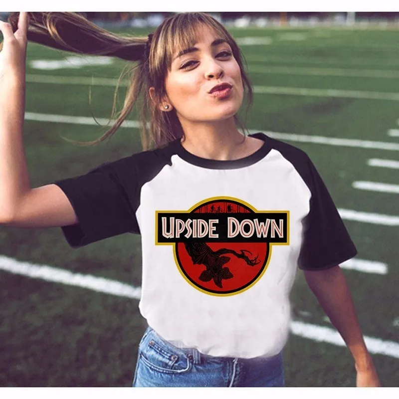 Новинка Лето 2018 женская футболка с коротким рукавом дизайном забавные странные