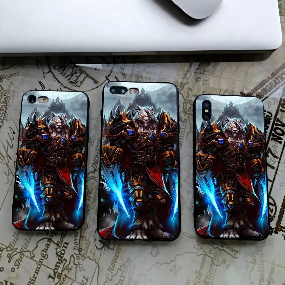 Чехол World Of Warcrafts, мягкий силиконовый чехол для iPhone 11 Pro X 5 S 5S XR XS Max 6 6S 7 8 Plus
