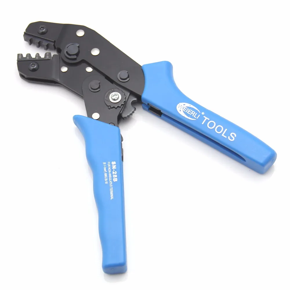 SN 28B Pin обжимной инструмент 2 54 мм 3 96 28 18AWG щипцы 0 1 1.0mm2 для Dupont|tool 2.54mm|pin crimping toolsn-28b pin