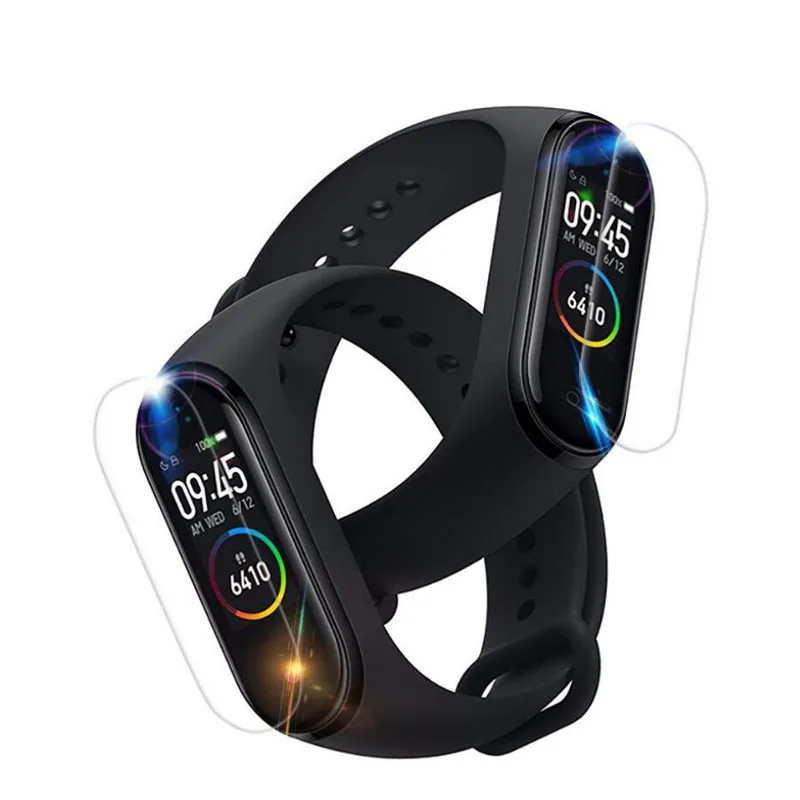 5 шт ТПУ Мягкая Защитная пленка с полным покрытием для Xiaomi mi Band 4 band 4 mi Band 4 смарт-браслет Защитная крышка для экрана
