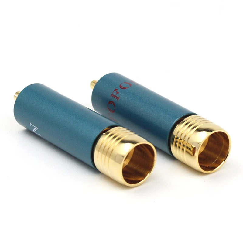

4pcs/Lot Gold-Plated HIFI RCA Plug Hi-End Ortofon Reference 8NX Connectors