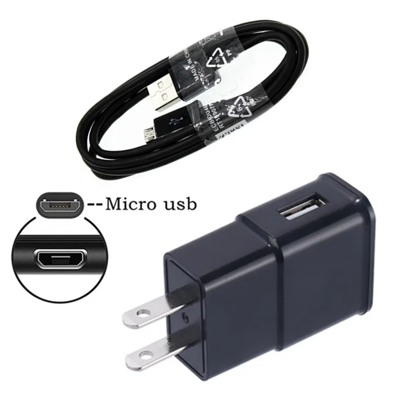 Настенный USB адаптер для телефона Samsung A7 2018 зарядного устройства HTC One M7 E8 M9 E9 + ZTE Blade