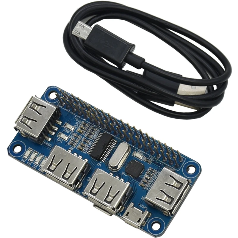 Raspberry Pi 4-портовый usb-концентратор Usb для Uart отладки Zero/W | Компьютеры и офис