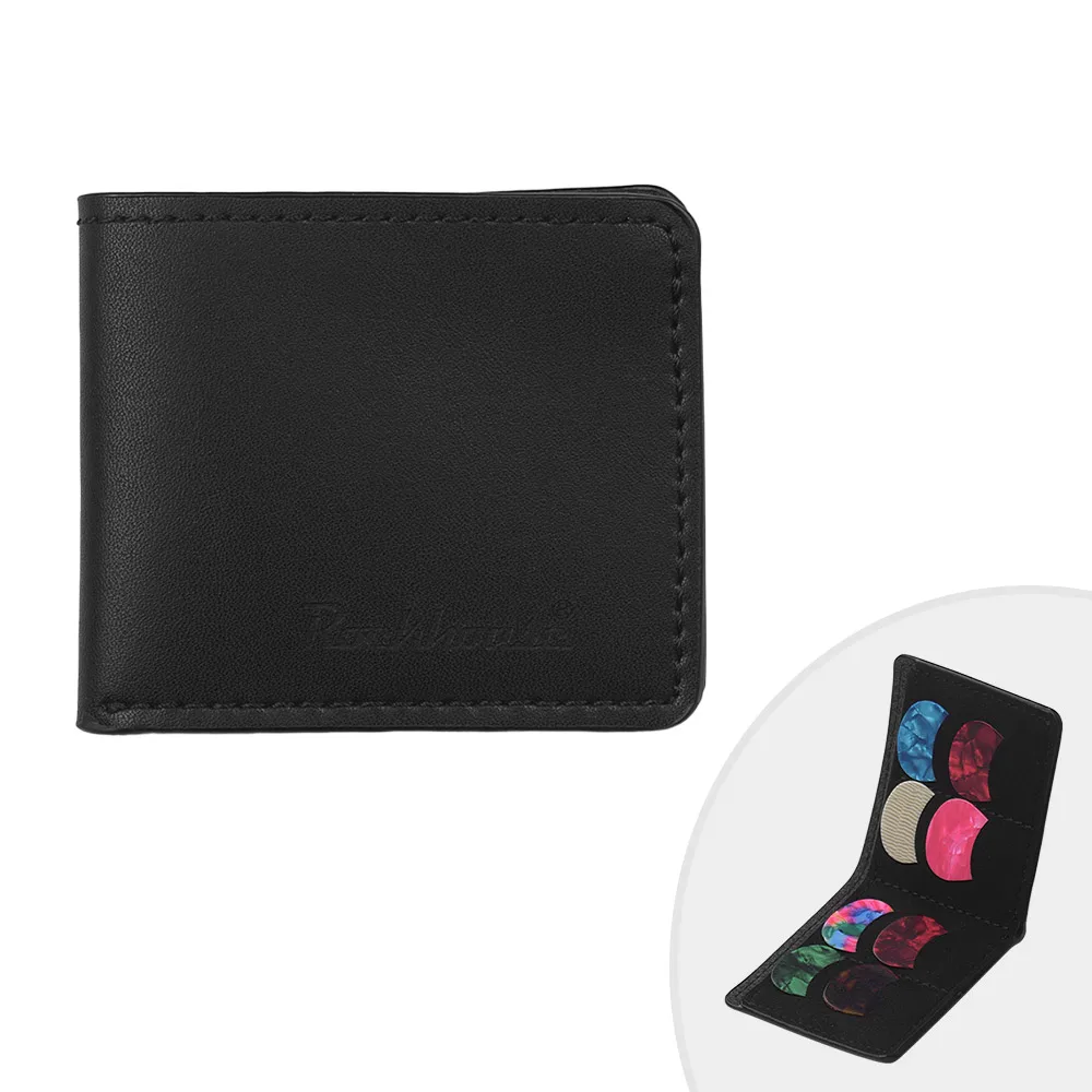 Бумажник Стиль медиаторы держатель Чехол сумка 8 шт. выбирает Ёмкость микрофибра